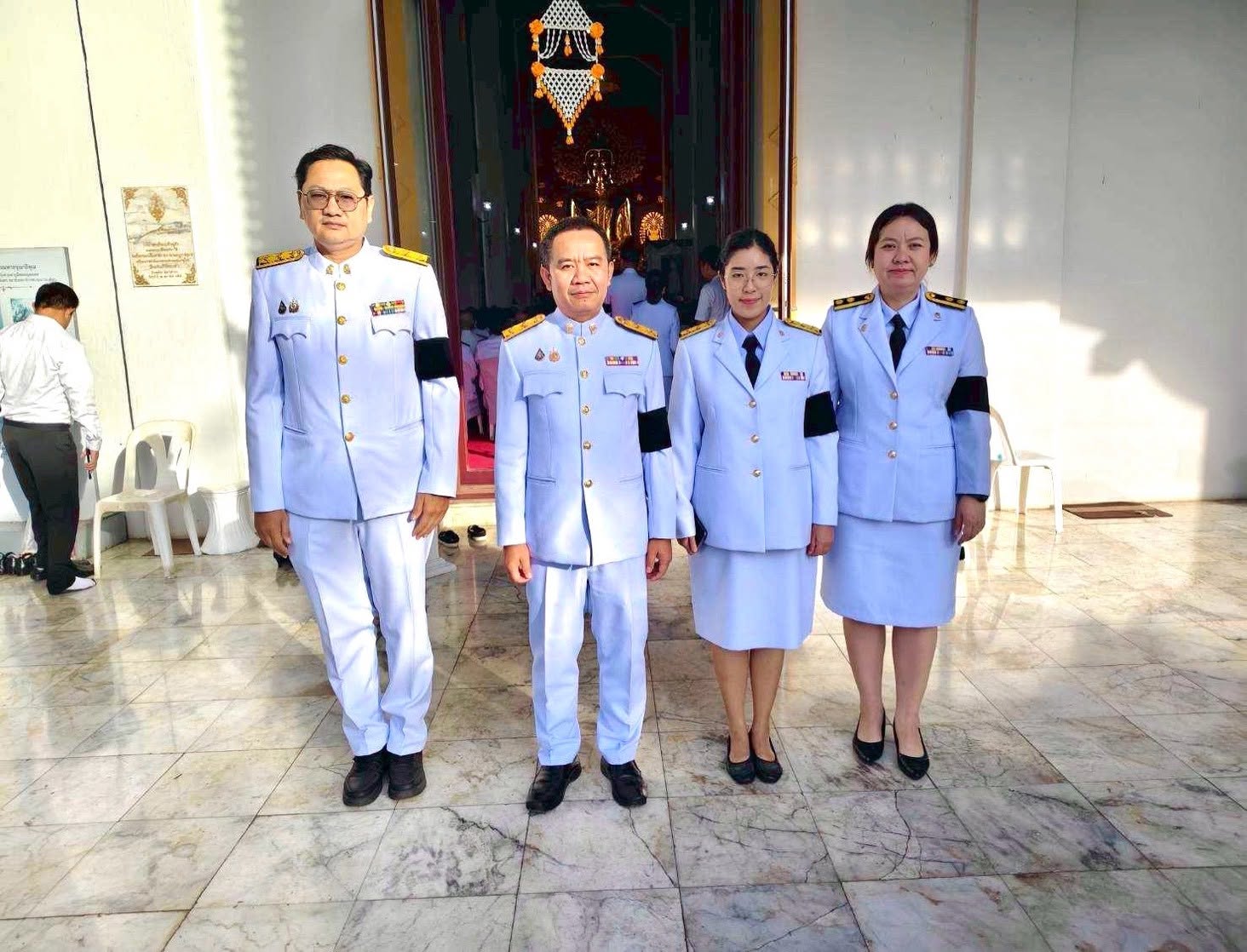 ร่วมพิธีบำเพ็ญกุศลปัณรสมวาร (ครบ 15 วัน) ถวายเป็นพระกุศลแด่ สมเด็จพระเจ้าลูกเธอ เจ้าฟ้าพัชรกิติยาภา นเรนทิราเทพยวดี กรมหลวงราชสาริณีสิริพัชร มหาวัชรราชธิดา