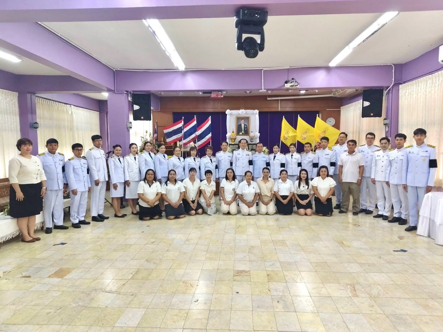 เทิดพระเกียรติฯ วิทยาลัยสารพัดช่างลำปาง ร่วมพิธีถวายพระพรชัยมงคล เนื่องในโอกาสมหามงคลวันเฉลิมพระชนมพรรษาพระบาทสมเด็จพระเจ้าอยู่หัว